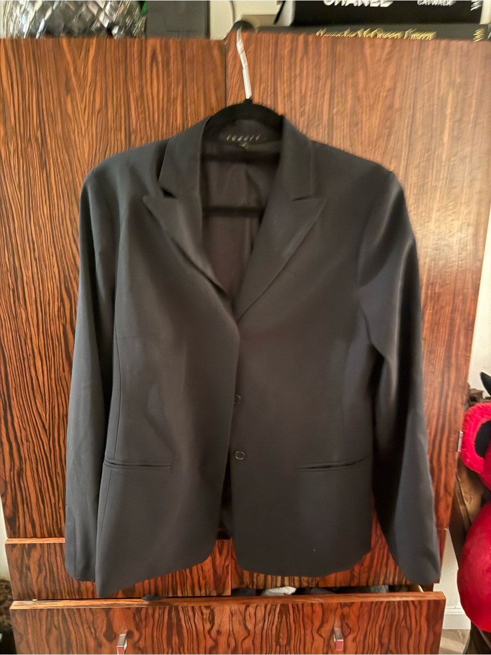 Theory Black Women's Tailored Blazer
